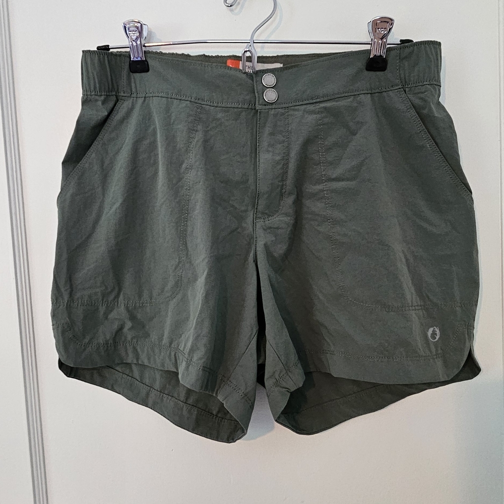 Olive Athletic Shorts for Women